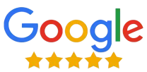 Five stars on Google